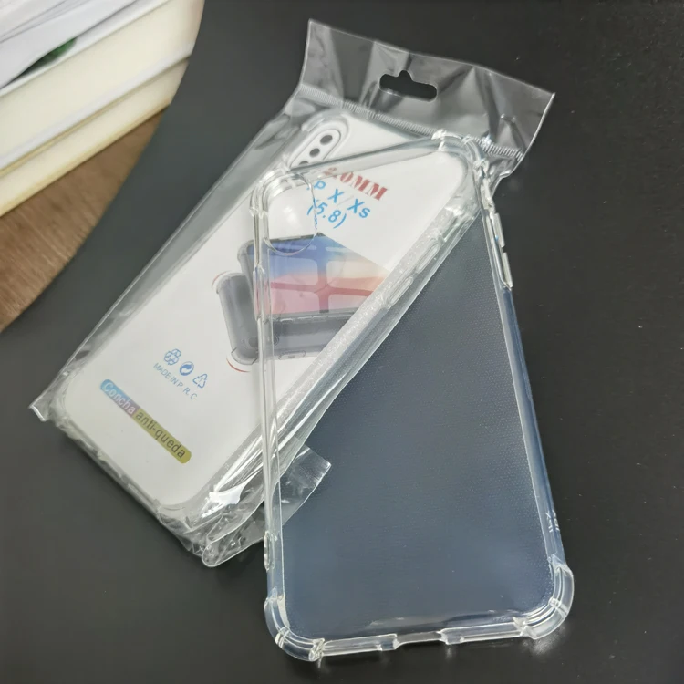 

Stock goods 2.0mm airbag shockproof transparent TPU cell mobile phone accessories cover case for huawei p smart 2019