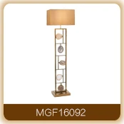 brass modern decorative floor lamp
