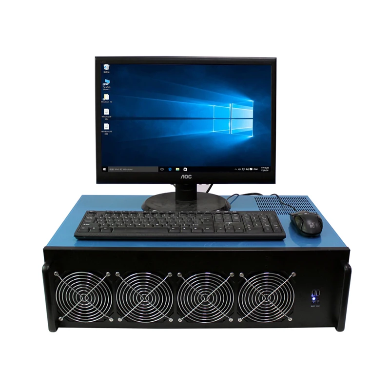 

Factory Price 4W9 for Bitcoin rackmount chassis btc eth mining rig
