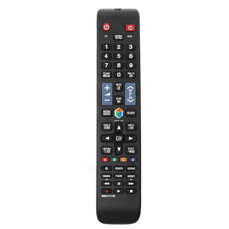 

BN59-01178B replacement remote control TV accessories for samsung standard tv in stock low price remote control factory, Black