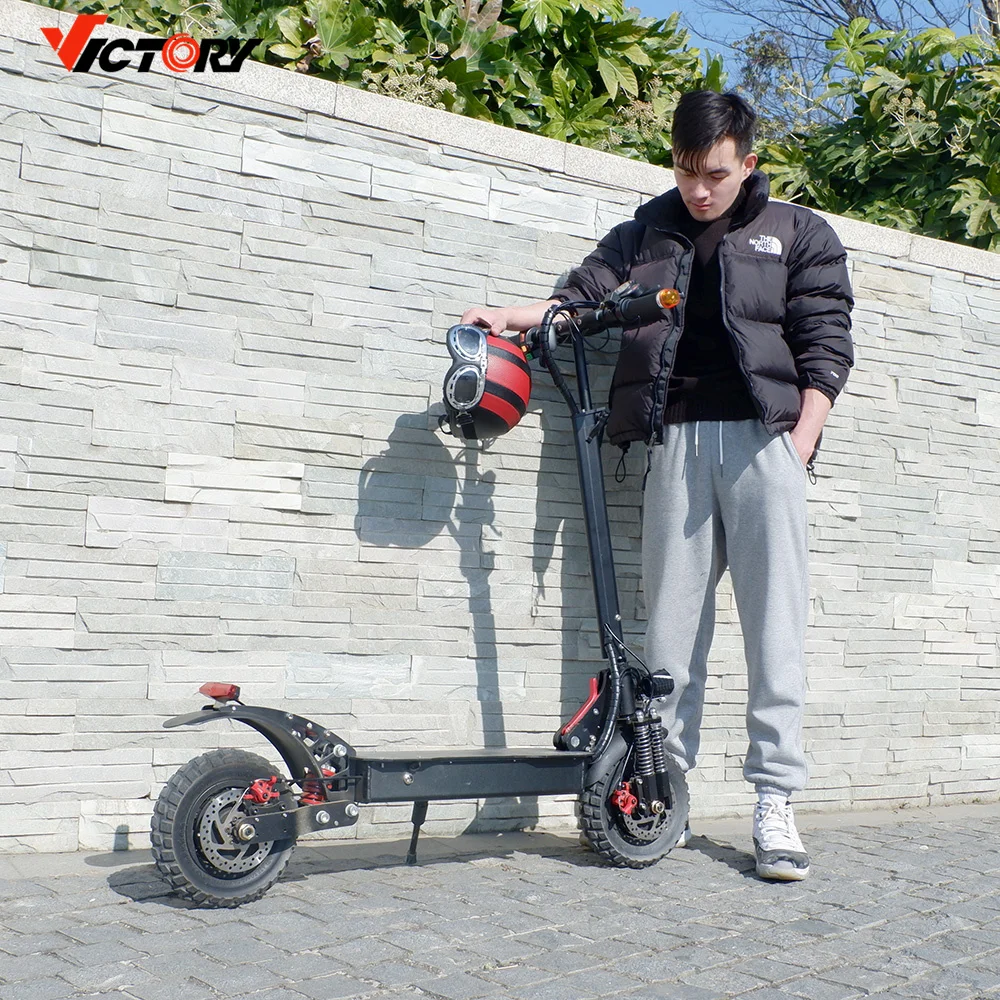 

OEM Factory Off road 2400w 52v fast dual motor e-scooter electric scooter