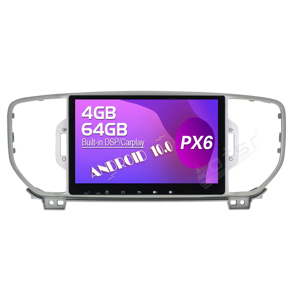 

64G Android Touch Screen Car Video Radio Stereos DVD Player Multimedia System For KIA Sportage 2016-2018 GPS Navigation