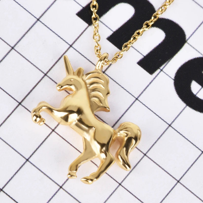fantasy unicorn pendant