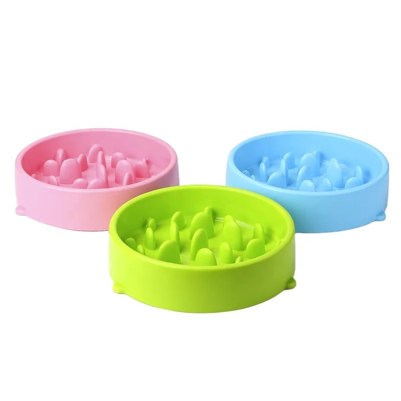 

Factory Wholesale Anti Chocking Healthy Design Cat Fun Interactive feeder stop bloat Eco Friendly slow feed dog bowl pet bowl