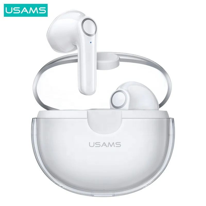 

USAMS New products Wireless blothooth earphones With Charging Box In Ear Use for Mobile Phone