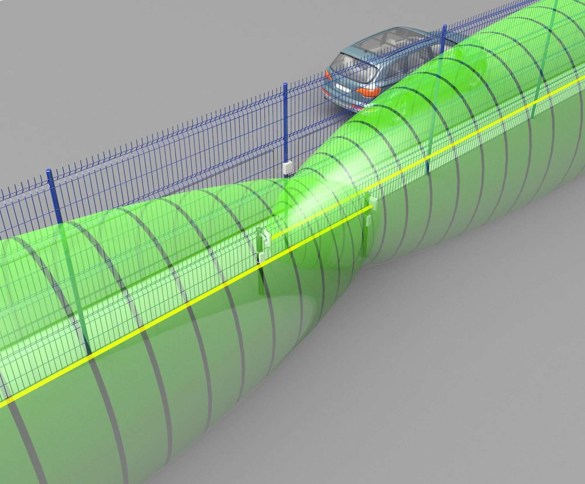 
Perimeter Sensor MIR-B100, for the protection of different sites 