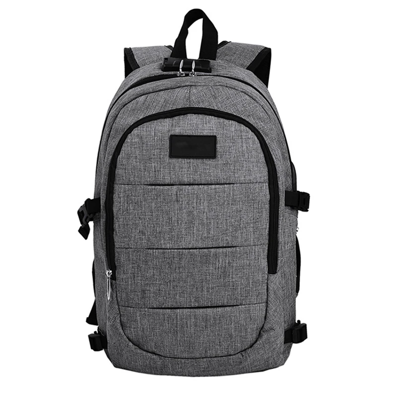 

Hot Sales Anti-theft Waterproof Business Laptop Backpack Bagpack with USB Charging Men Notebook Bags School Bag with Lock