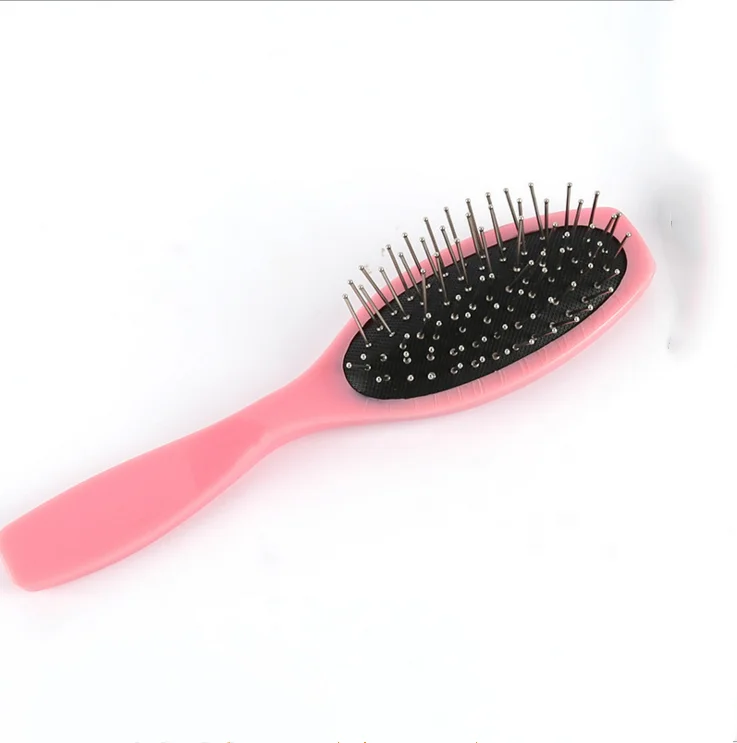 

Hot sale multicolor airbag comb with long handle steel needle