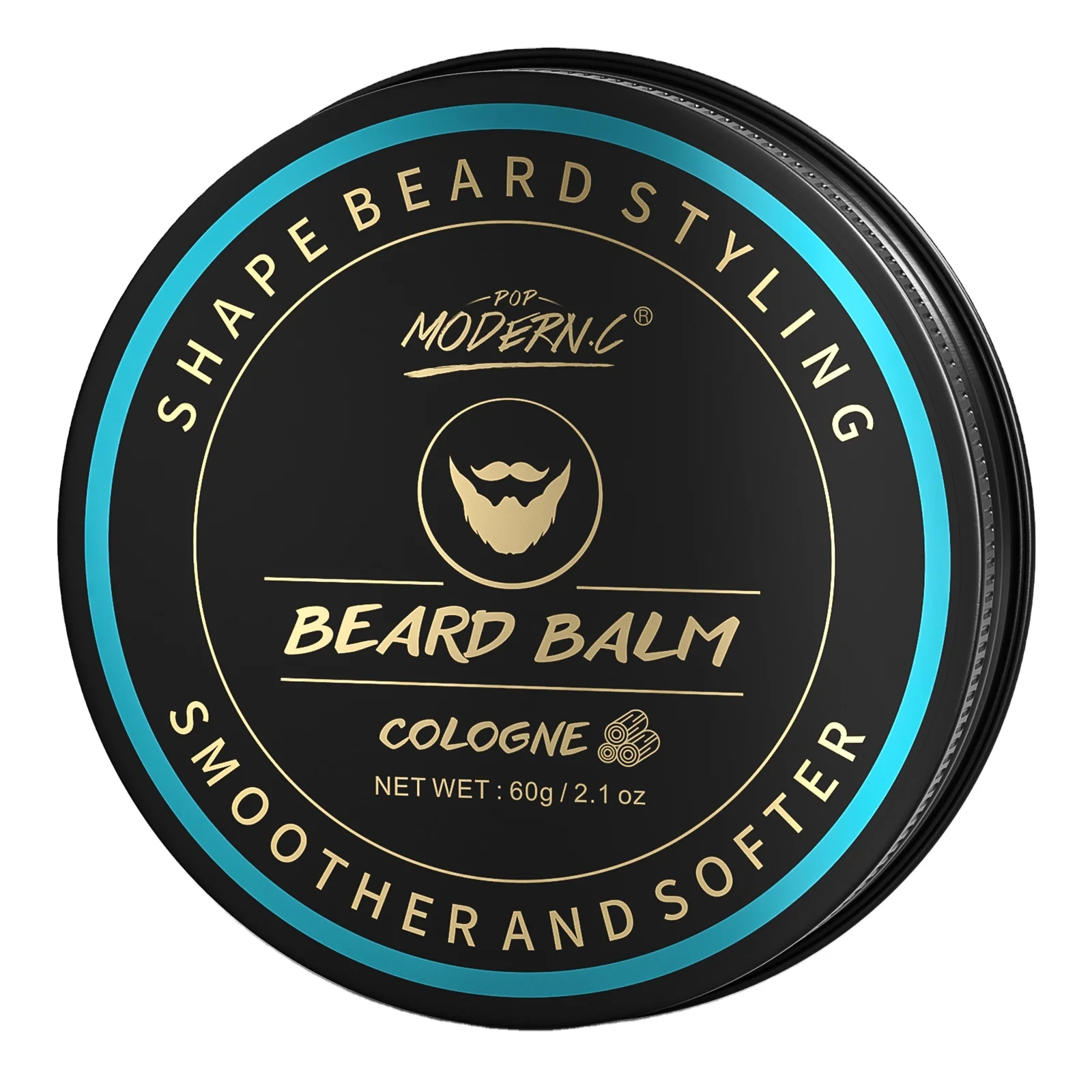 

Cologne Beard Balm Plant Softener Beard Wax Strengthens Conditioner Jojoba Oils Hydrates Smooths Beard Butter