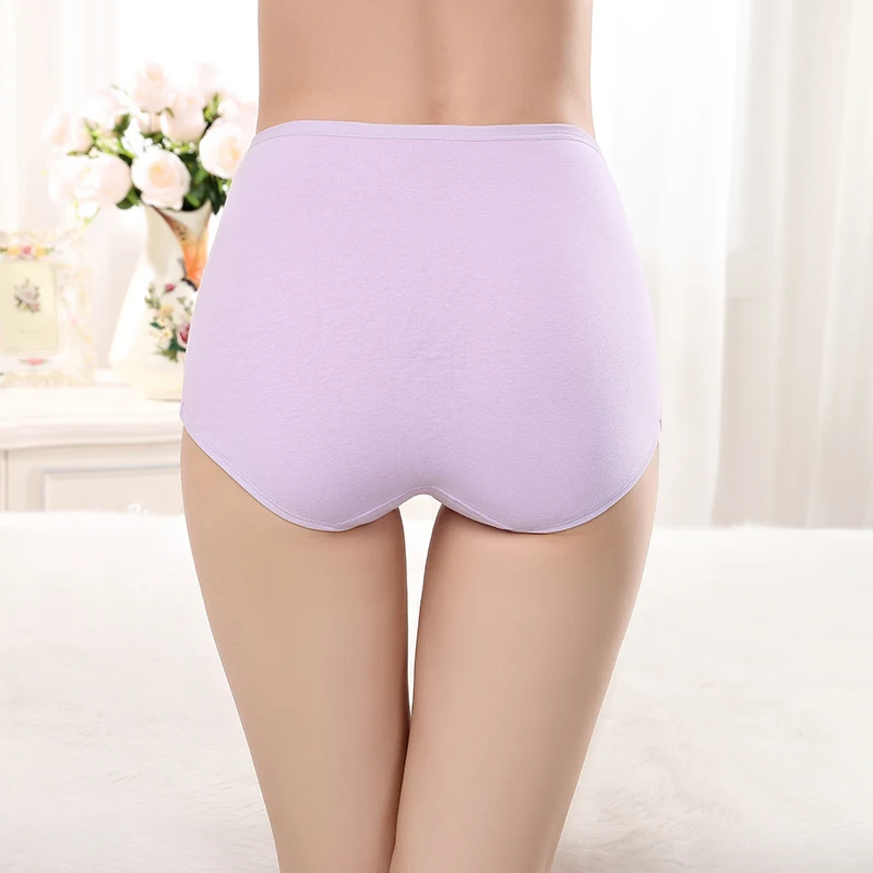 Wholesale 100 Pure Cotton Underwear High Waist Cotton Panty Buy High