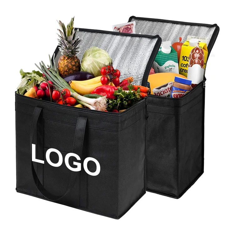 

customized food delivery bag thermo bag cooler bags for food with logo, Customized color