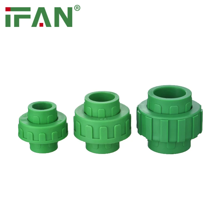 

IFAN PPR China Factory OEM PN25 20MM Plastic Union Equal Pipe Fittings