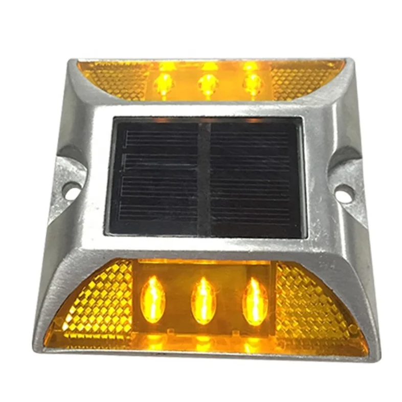
Hot Sale High-end Colored LED Solar Aluminum Cat Eye Reflective Road Stud 