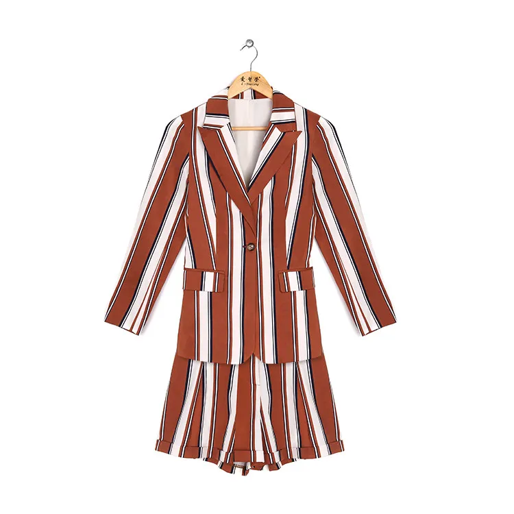

Formal Business Suits with Shorts for Office Dress Female Womens Sexy High Quality Fashionable Casual Pants Suits Breathable