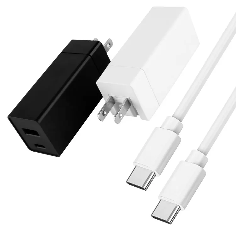 

cable PD charger universal laptop notebook charger 65W Quick Charge Cable Type C Fast PD USB Charger For Macbook iPhone Samsung, White or black