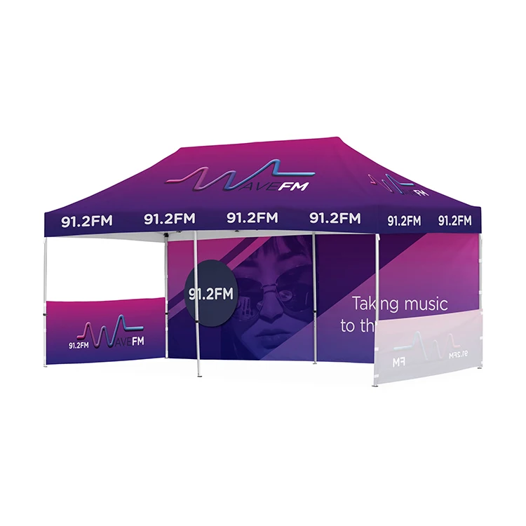 

Custom logo 10x20 Roof Top Party Tent Wedding Canopy Tent Outdoor Tents, Color printing cmyk