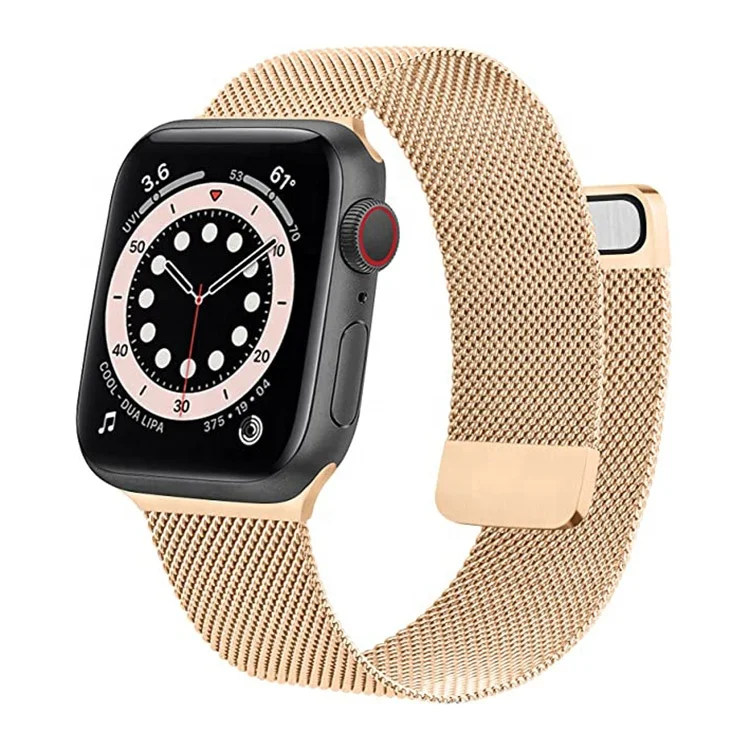 

Hot Sale for Apple Watch Band Stainless Steel Mesh Milanese Loop Magnetic Band for iWatch Series 5/4/3/2/1