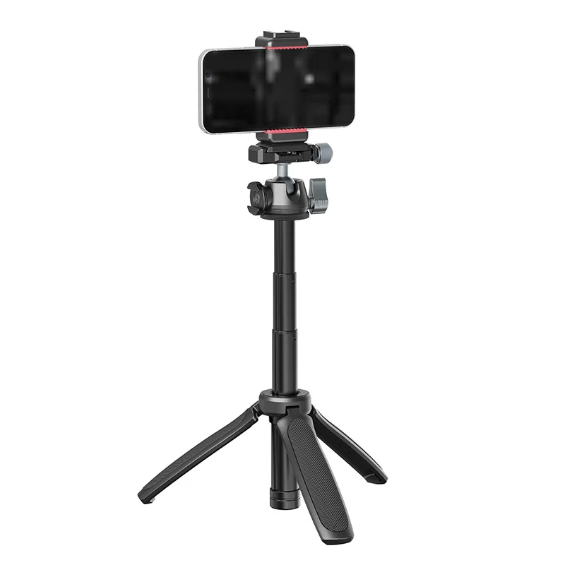 

Ulanzi MT-47 Freely Adjusted Tripod Quick Release Base Extendable Tripod Camera Accessories For Gopro, Black