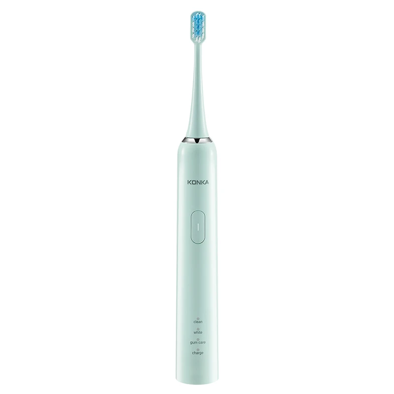 

Rechargeable Dental Toothbrush USB Automatic Electric Toothbrush 360 Degree Silicone Sonic Battery Tooth Brush, Three color