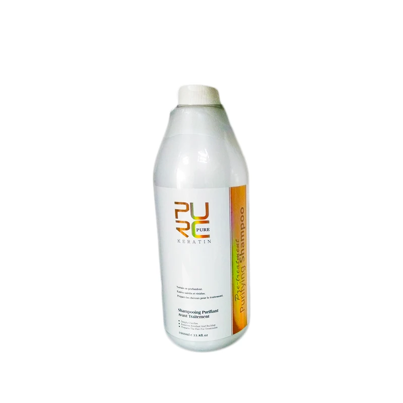 

PURC Keratin Purifying Shampoo Used before Keratin Clean Open Cuticle Different Sizes