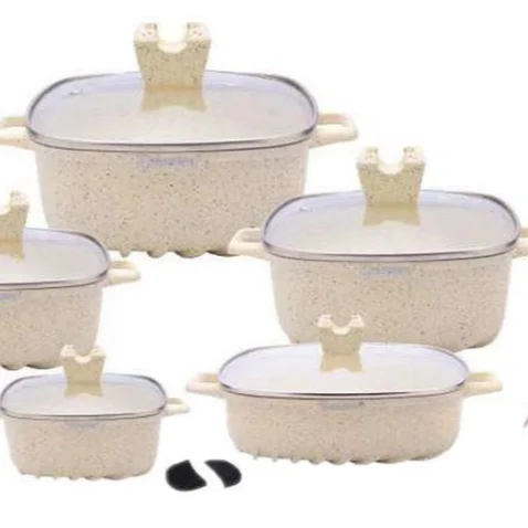 

22 pieces of outdoor cookware set, pot set for boiling soup and giving away
