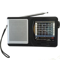 

Best portable world radio am fm sw shortwave multi band radio receiver with 12 band
