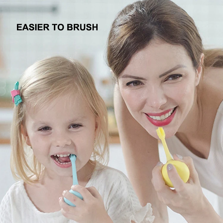 Wireless Rechargeable Eco Friendly Automatic 360 Degree Silicone Head