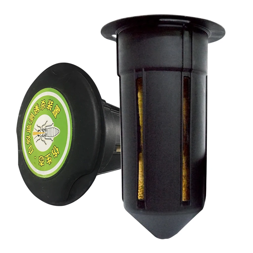 

Killer-Termite-Trap Box Attractant Termite Bait Station Outdoor Termite Colony Control System, Black