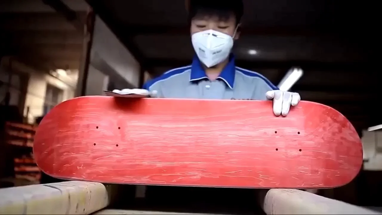 Wholesale Designs Oem Plain Blank Skate Wooden Maple Double Kick