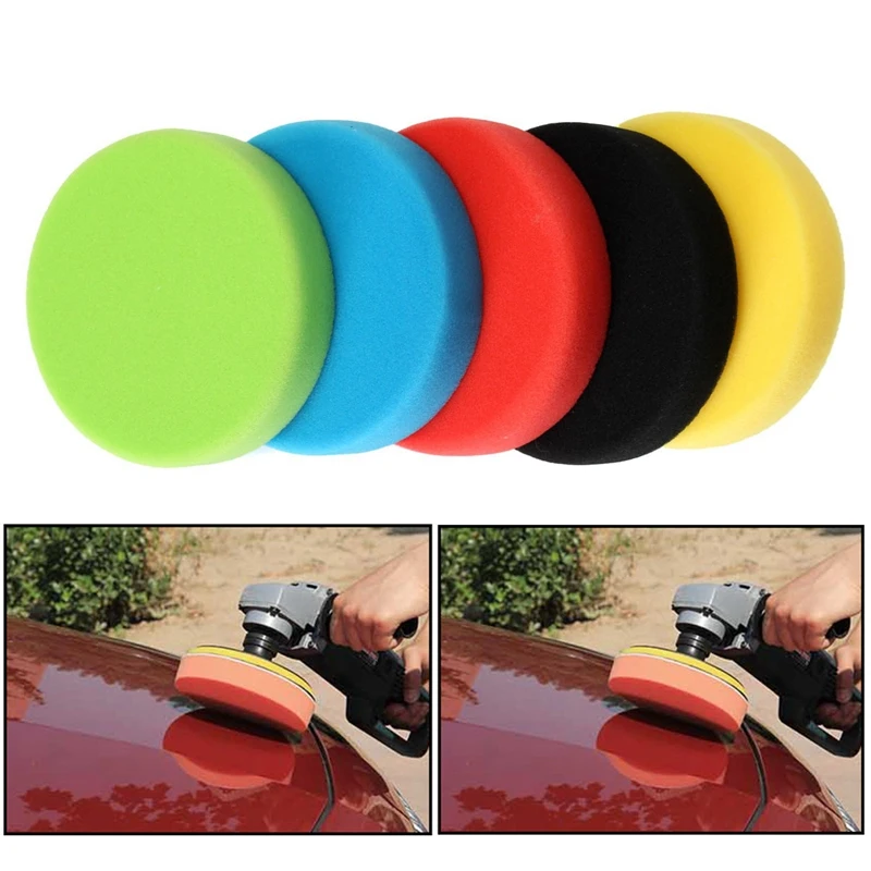 für Air Sander Polierkissen-Set Polierer Auto Runde Buff