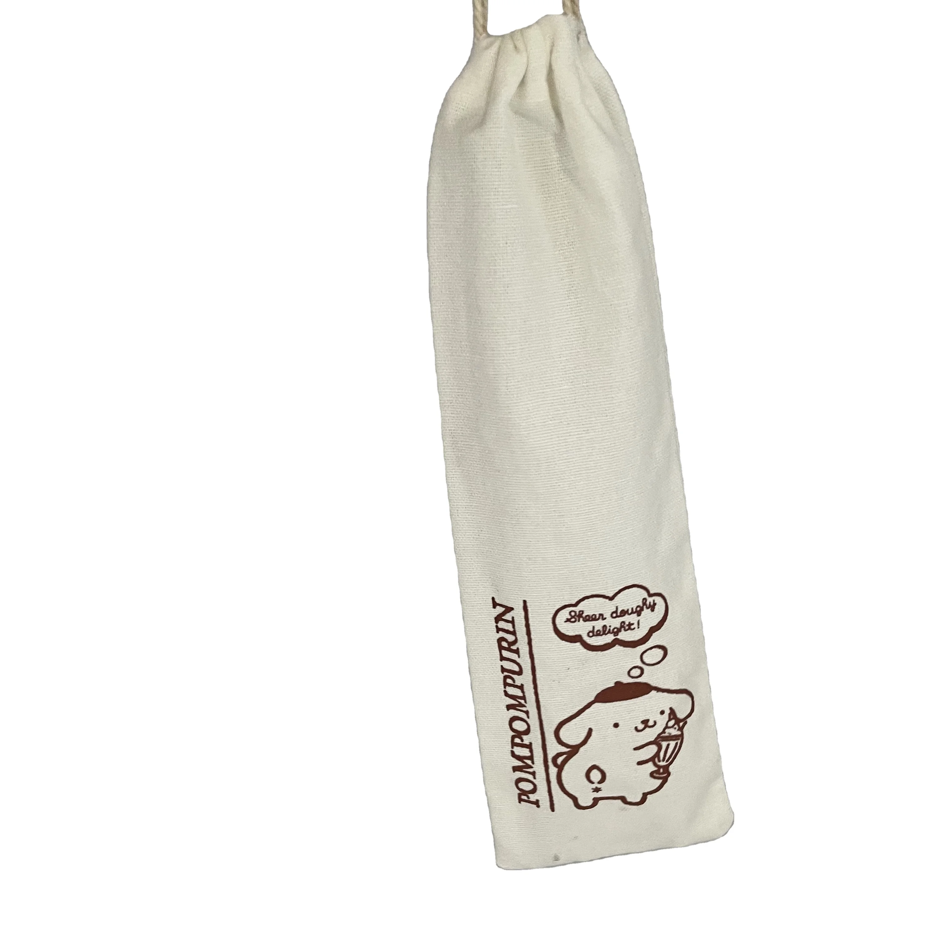 

Cheap price drawstring small rectangle linen bag for Eyeliner brush