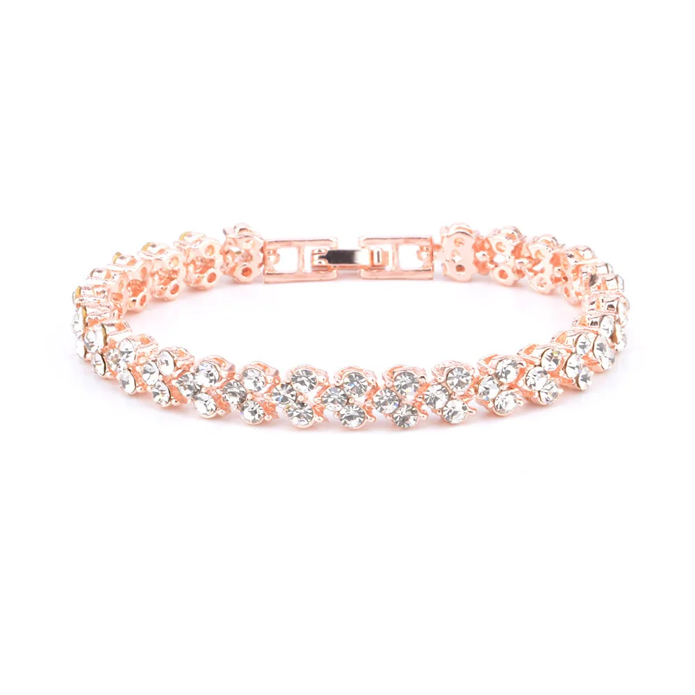 

Roman bracelet rose gold jewelry women's wear activity bracelet diamond bracelet