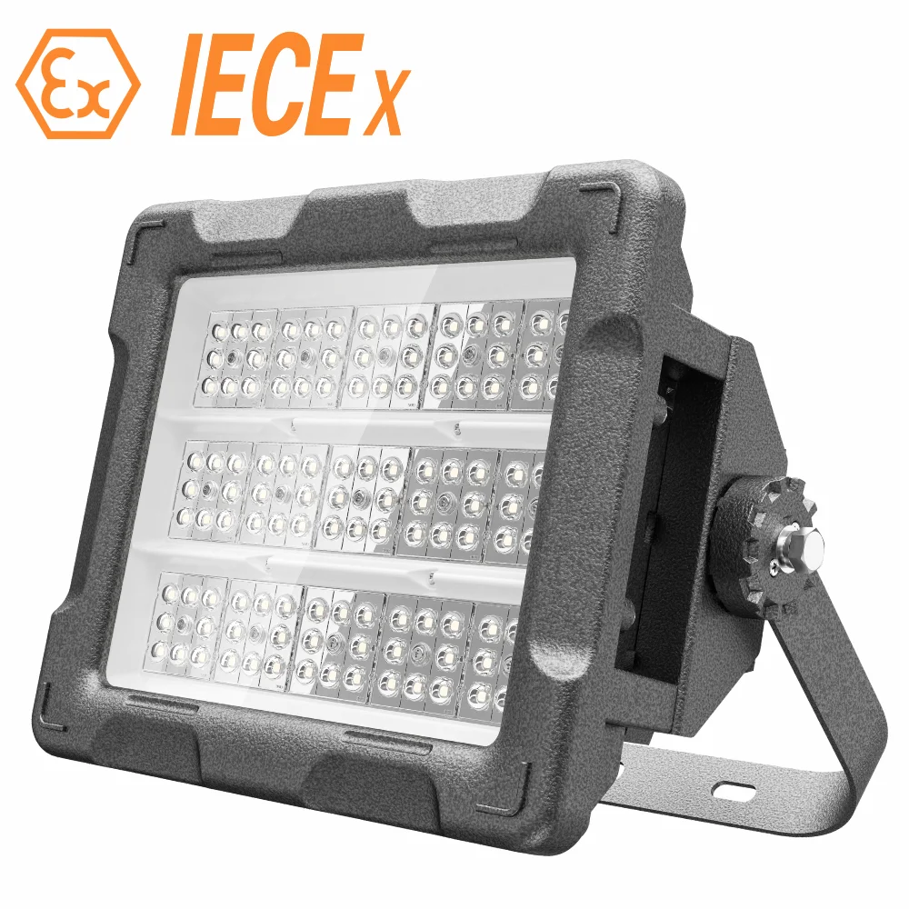 

IECEX ATEX led explosion proof light Ex LED outdoor flood light 100w 150w 200w