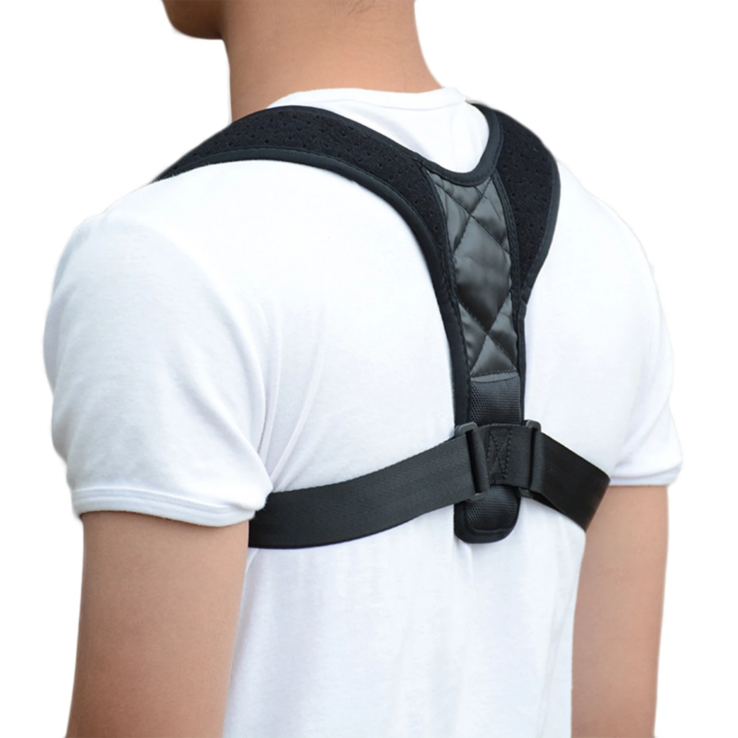2 Pack Adjustable Back Straightener Posture Corrector Back Braces ...