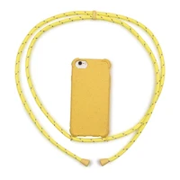 

2020 New Products Biodegradable Eco Friendly Crossbody Phone Case With Necklace For Iphone For Huawei For Samsung