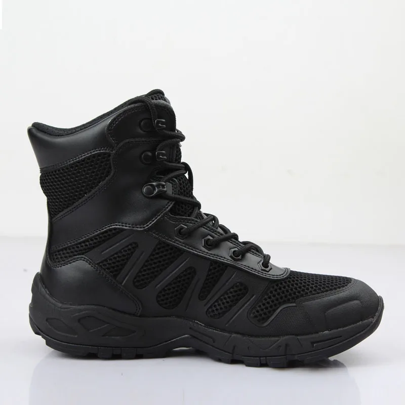 

Free Shipping Ultralight Combat Boots Men Outdoor Sports Desert Boots Summer Breathable Training Shoes Army Fan Tactical Boots