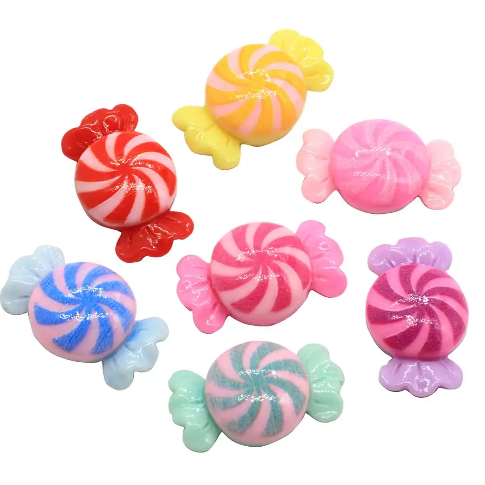 

Kawaii Windmill Sugar Candy Resin Flatback Charms Ornament Accessories Girls Hair jewelry DIY Accessories Embellishments Crafts