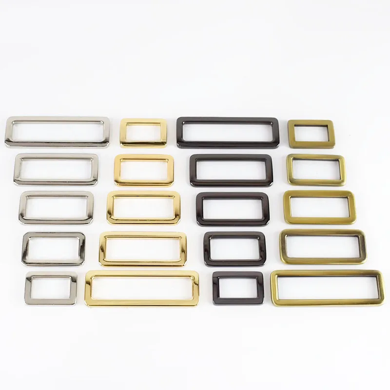 

Deepeel AP264 20/25/32/38/50mm Handbag Hardware Accessories Square Adjustable Bag Strap Clasp D Ring Buckles