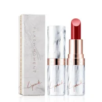 

Factory Price Marble 9 Colors Velvet Matte Lipstick FlashMoment Long Lasting Waterproof Private label lipstick