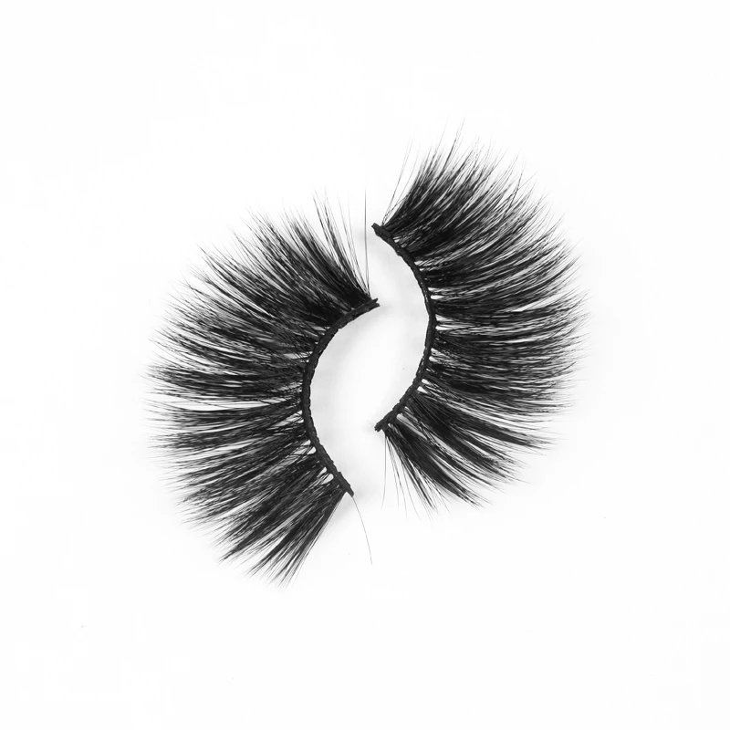 

25MM Fiber Eyelashes Vendor Eyelash Box Private Label lash package for sale