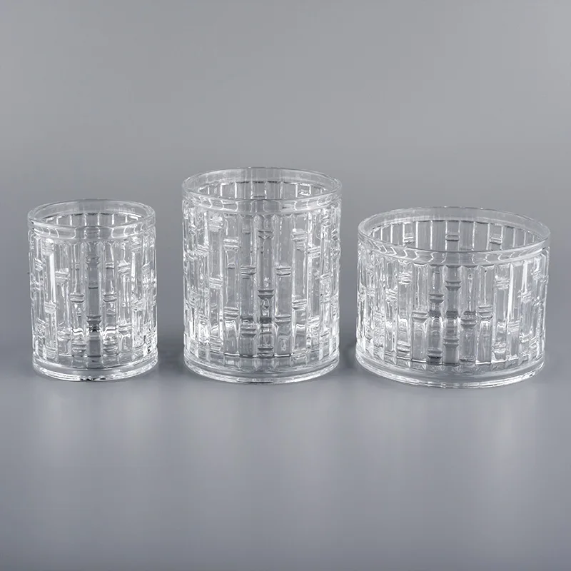 empty candle container glass jar