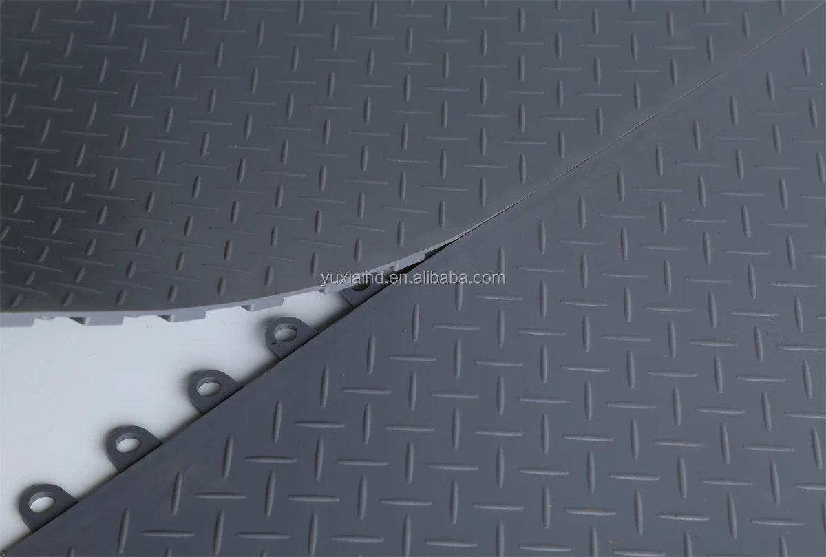 Invisible Interlocking Ramp Floor Tiles Edging Plastic Pvc Floor Edge ...