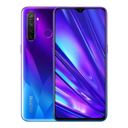 

Original Realme Q Mobile Phone 6.3" Full Screen 4GB RAM 64GB ROM AIE Android 9.0 48.0MP Four Cameras Smartphone