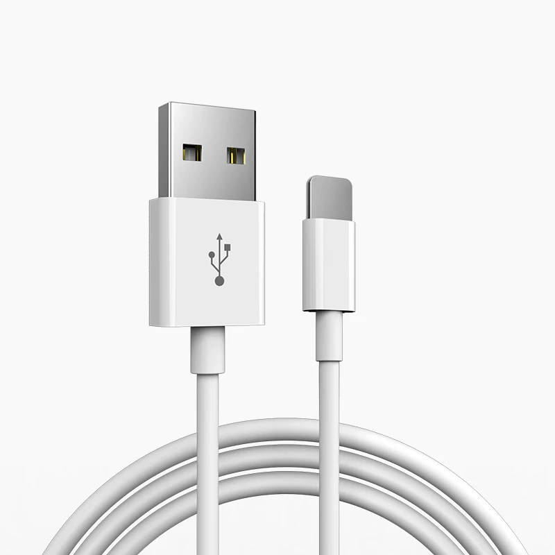 

6ft 2m Mobile charger for iphone 12 pro charger original usb cable fast charger for iphone xs, White