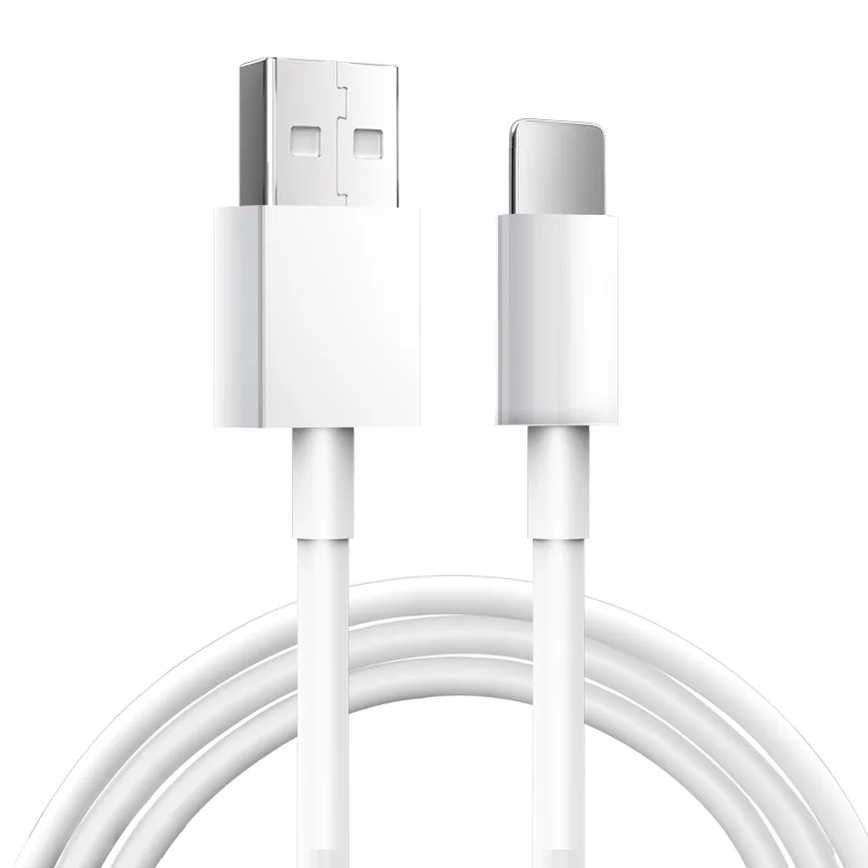 

2021 High Quality 1m Pvc Wire charging Cable For Iphone11 11pro X 8 7 6 6s 5 5s Charger Usb Date Cable