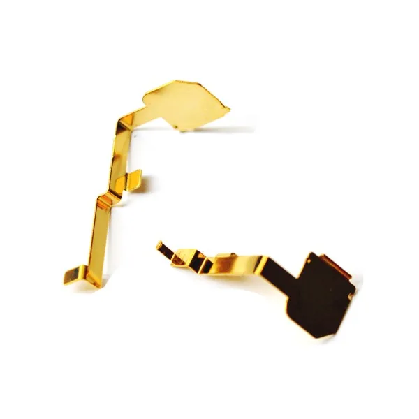 Gold Plated Customized Precision Contact Metal Shrapnel Custom Design