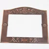 High quality plastic picture frame flowers cane edge,Electroplated plastic picture frame is used for display