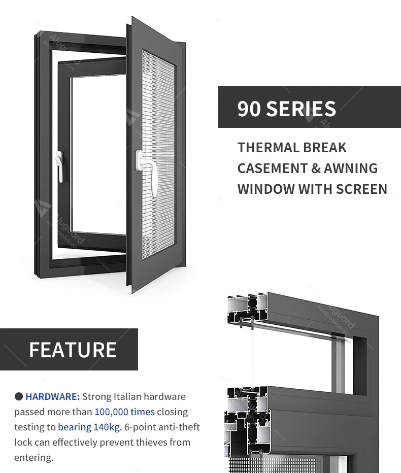 Horizontal Pivoting Casement Window Fans For Casement Windows Price