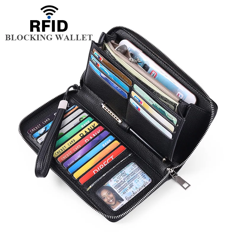 

Luxury Women Wallet Designer Mini Wallet Woman RFID Blocking Wallet Women Ladies