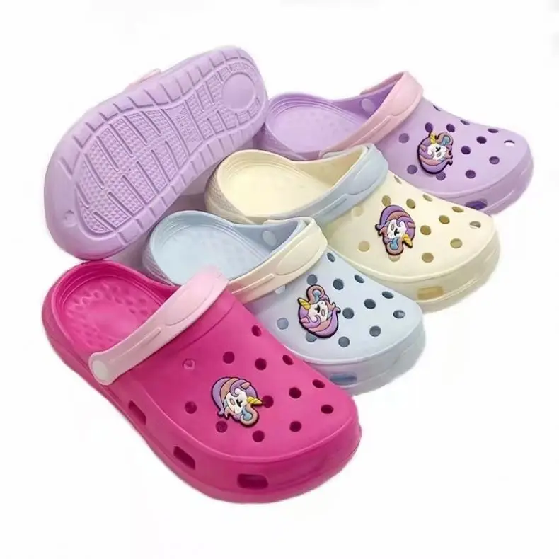 

High Quality New Model Chanclas Summer Light Weight Holey Shoes Classic Clogs Women Sandals, Blue,beige,gray,light blue,red,purple